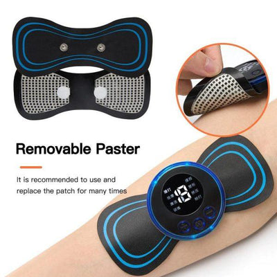 Ems Butterfly: Portable Neck Massager, Mini Electric - Discountbazar